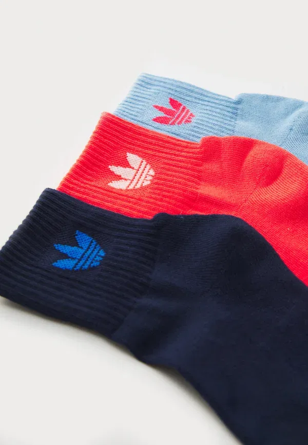 Комплект носков Adidas Originals, ярко-красный/синий — фото 2