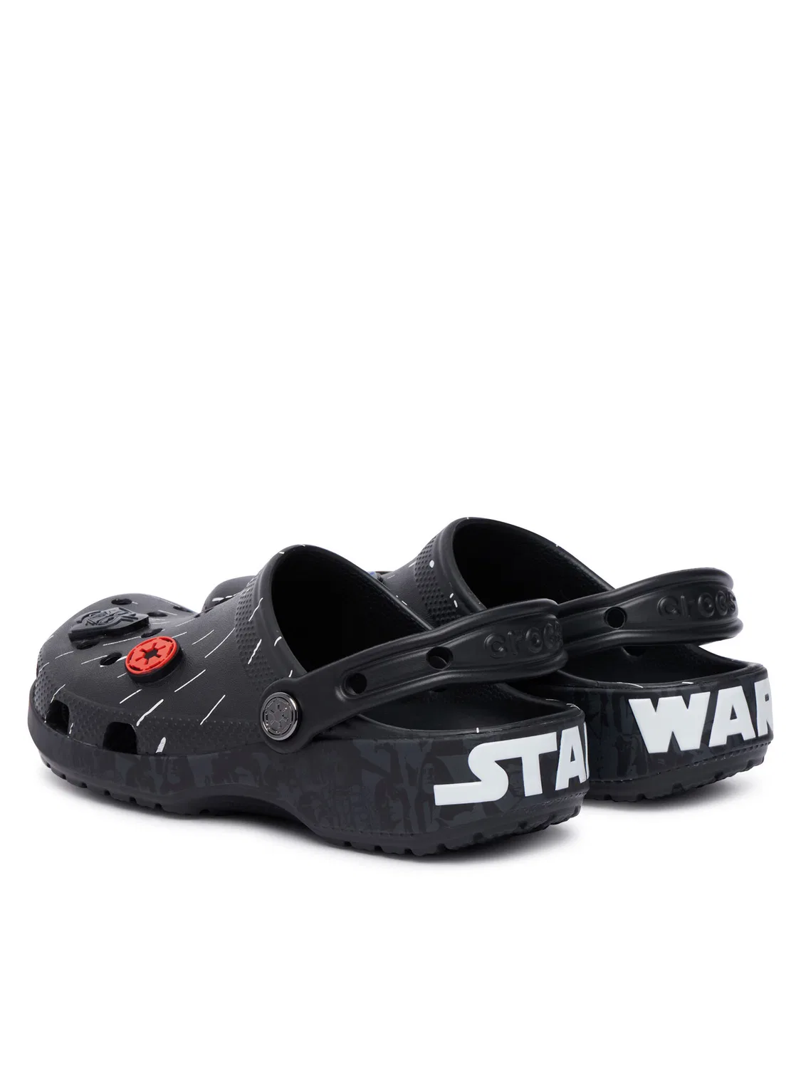 Шлепанцы для мальчика Star Wars Hyperspace Classic Clog Crocs, черный — фото 3