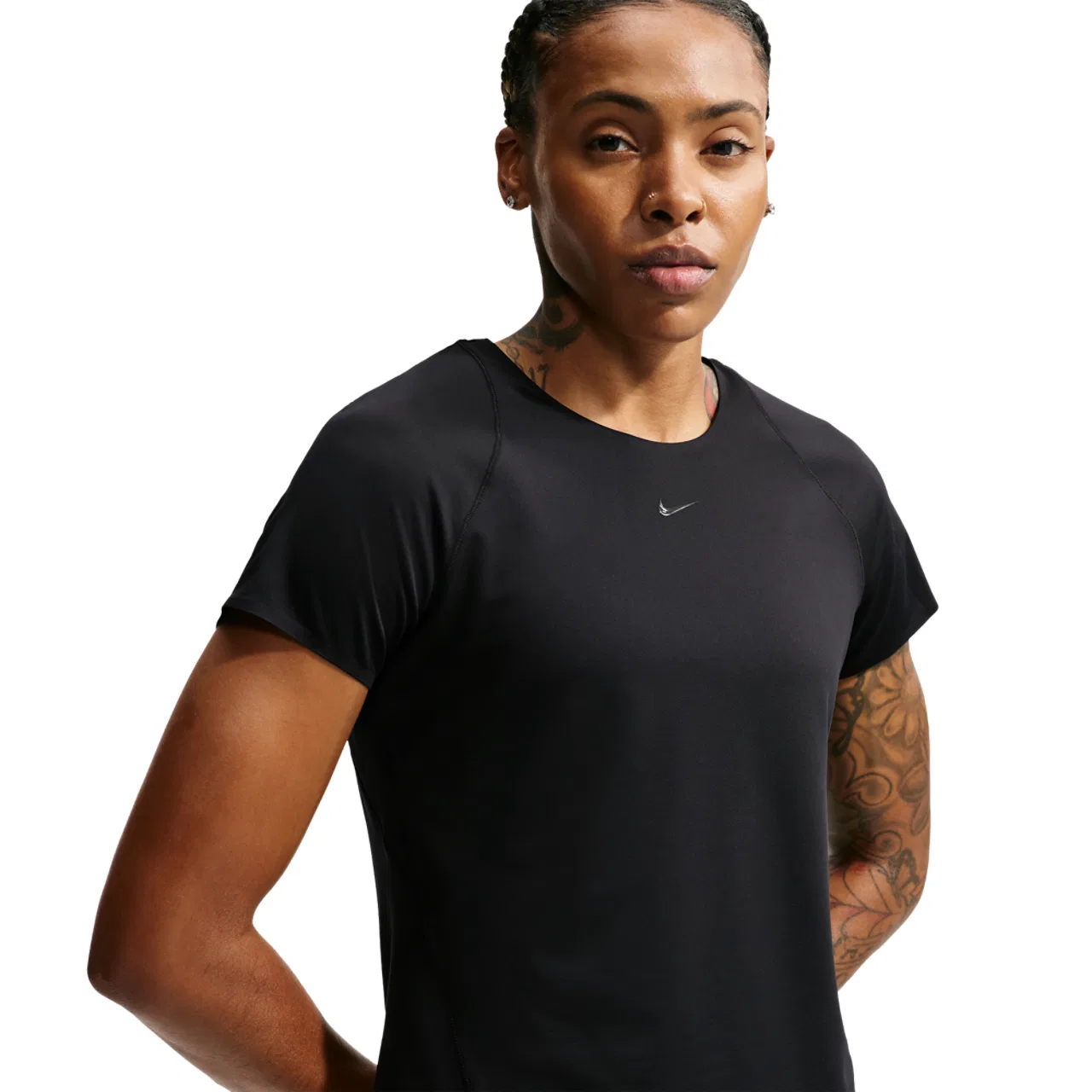 Женская футболка с влагоотводящей технологией Dri-FIT Universal SS Top Nike, Black/Dk Smoke Grey