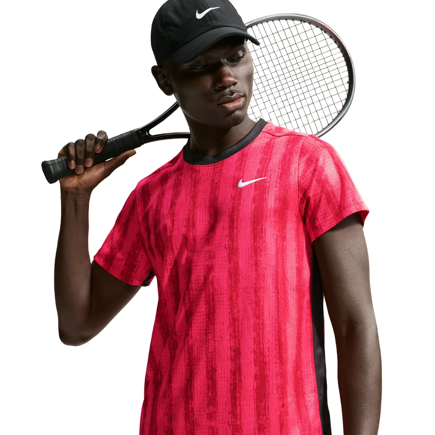 Мужская футболка с коротким рукавом Nike Court Victory Dri-FIT, красный — фото 2