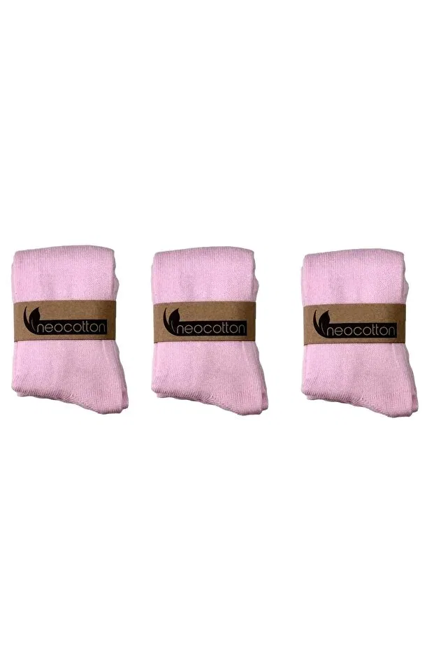 Детские колготки хлопковые 3-шт набор Neocotton, Pink