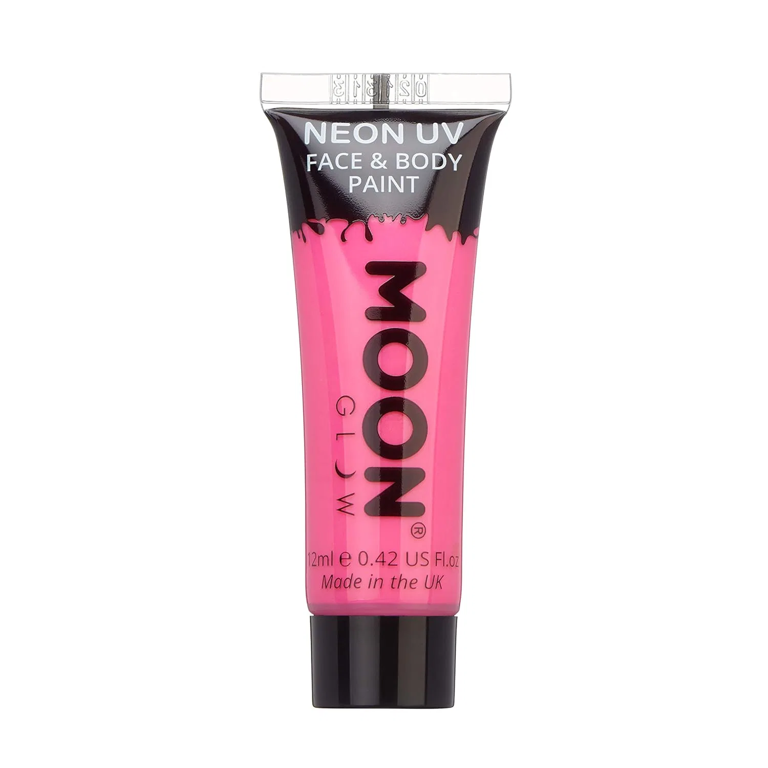Краска для тела и лица Moon Glow Intense Pink, 12 мл