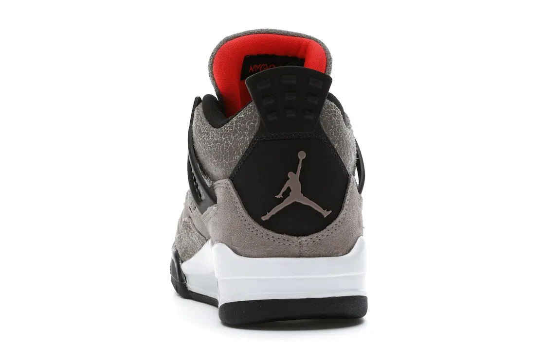 Детские кроссовки lifestyle Taupe Haze Jordan 4 Retro Jordan, Taupe Haze/Oil Grey-Off White-Infrared 23 — фото 4