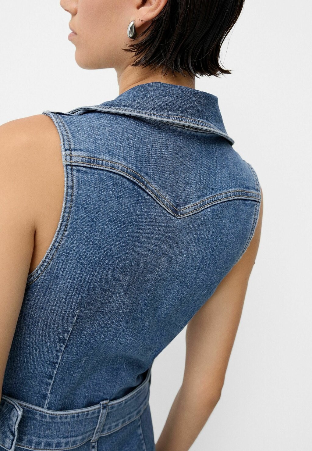 

Комбинезон Bershka, светло-голубой