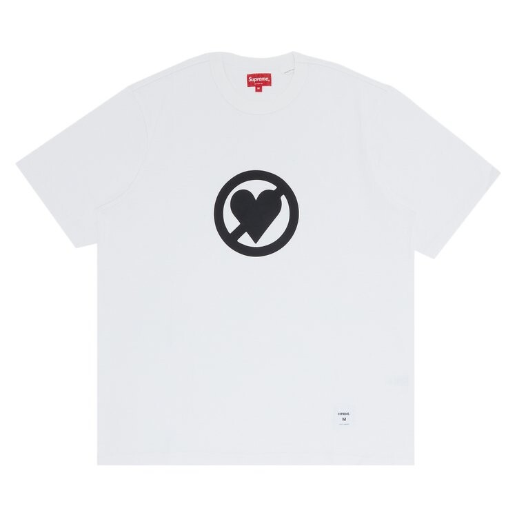 

Футболка Supreme No Love Short-Sleeve Top 'White', белый