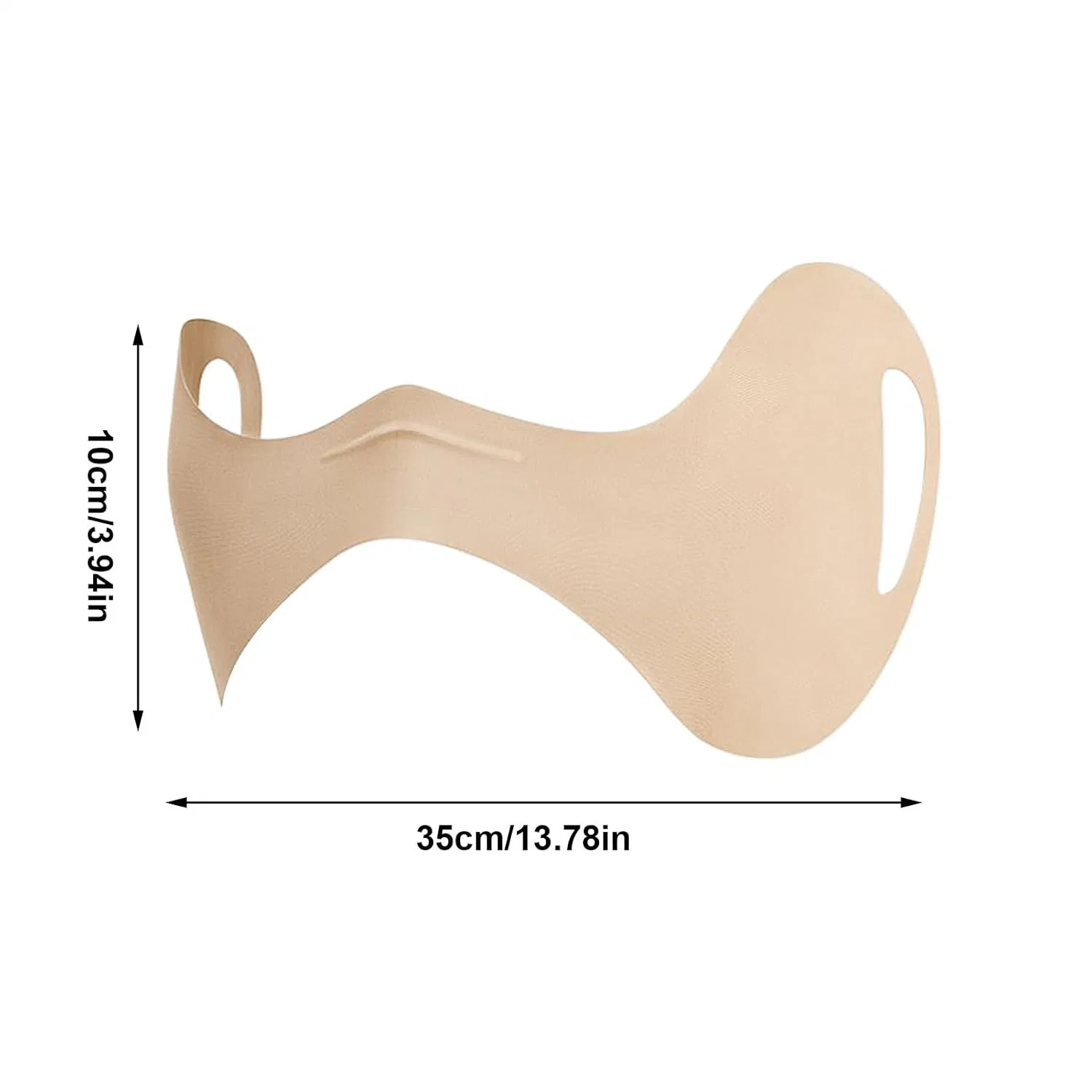 Пластырь для защиты от солнца, Generic, 1 шт, 35x10 см, Skin Color — фото 4