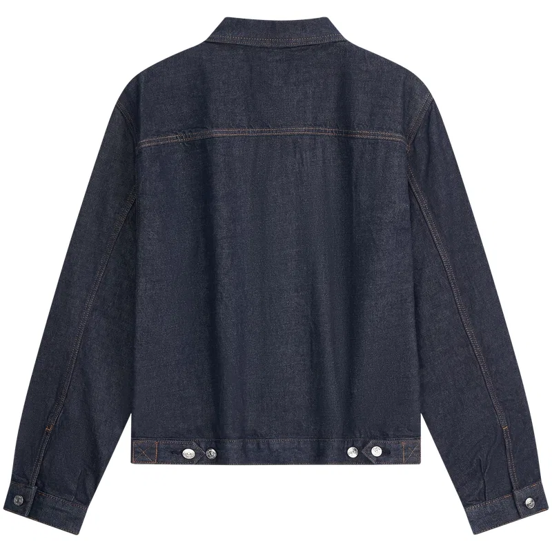 Джинсовая куртка Calvin Klein, Denim Dark Blue — фото 3