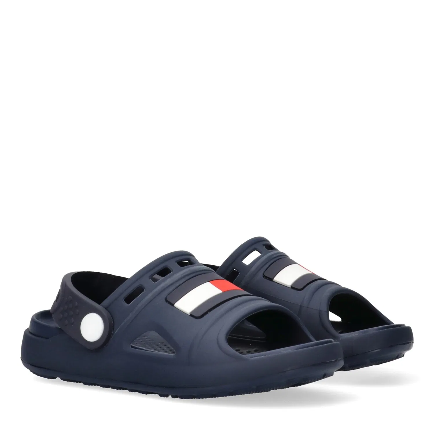 Детские сланцевые сандалии с логотипом Tommy Hilfiger, Blue