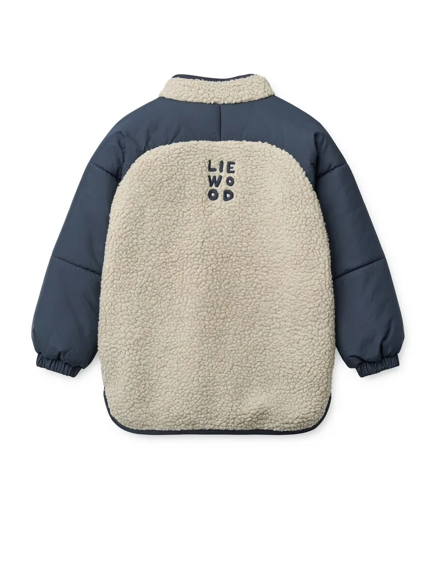 Куртка Liewood Between-Season Jacket 'Runa' темно-синего цвета — фото 2