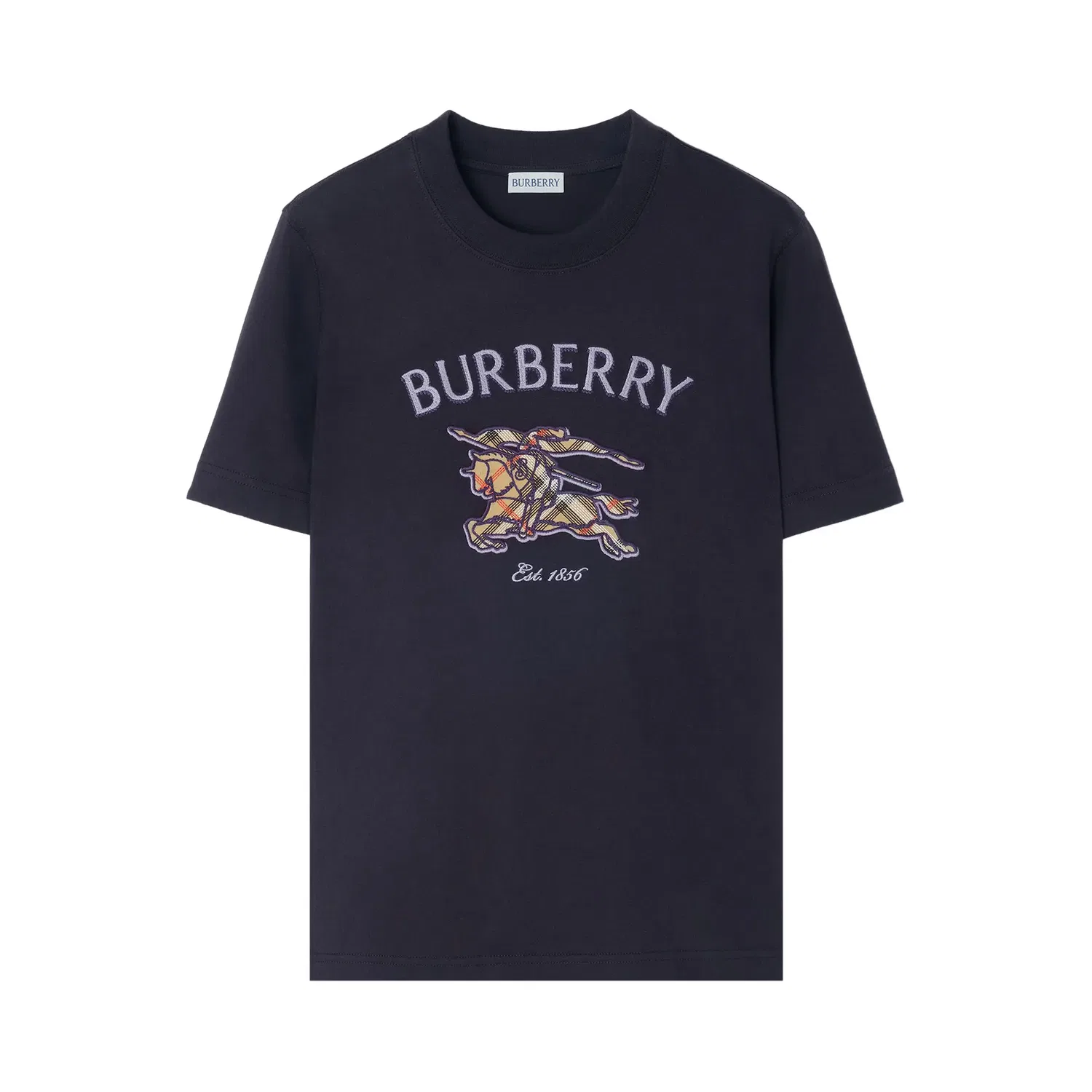 Топ Burberry Frankie Check EKD, фиолетовый