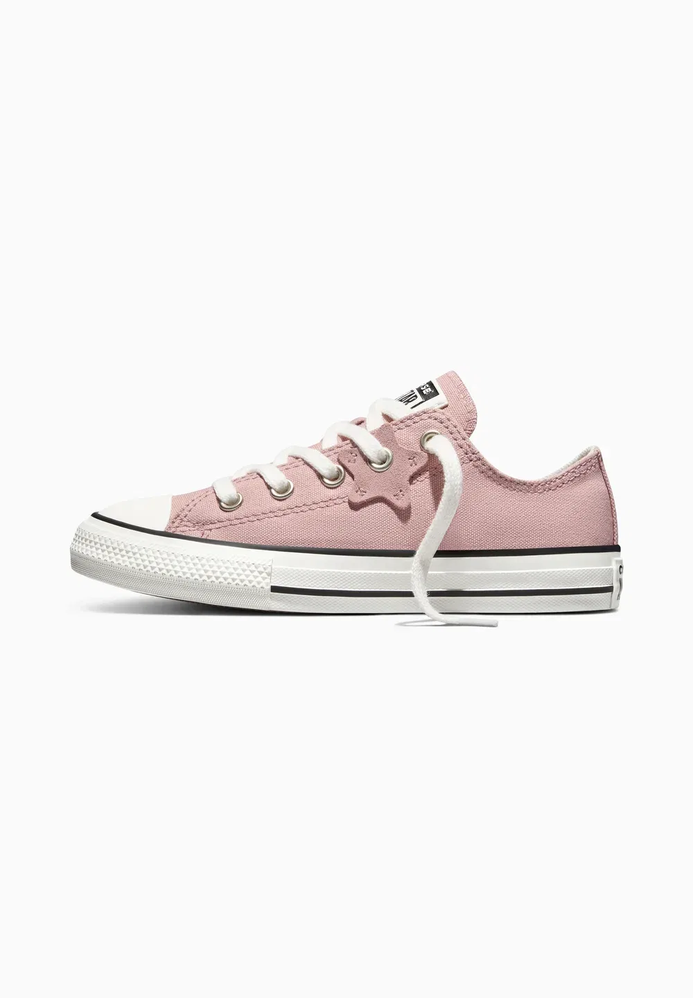 Низкие кеды Chuck Taylor All Star Star and Moon унисекс - кроссовки Converse, Petal Pit White Black — фото 4