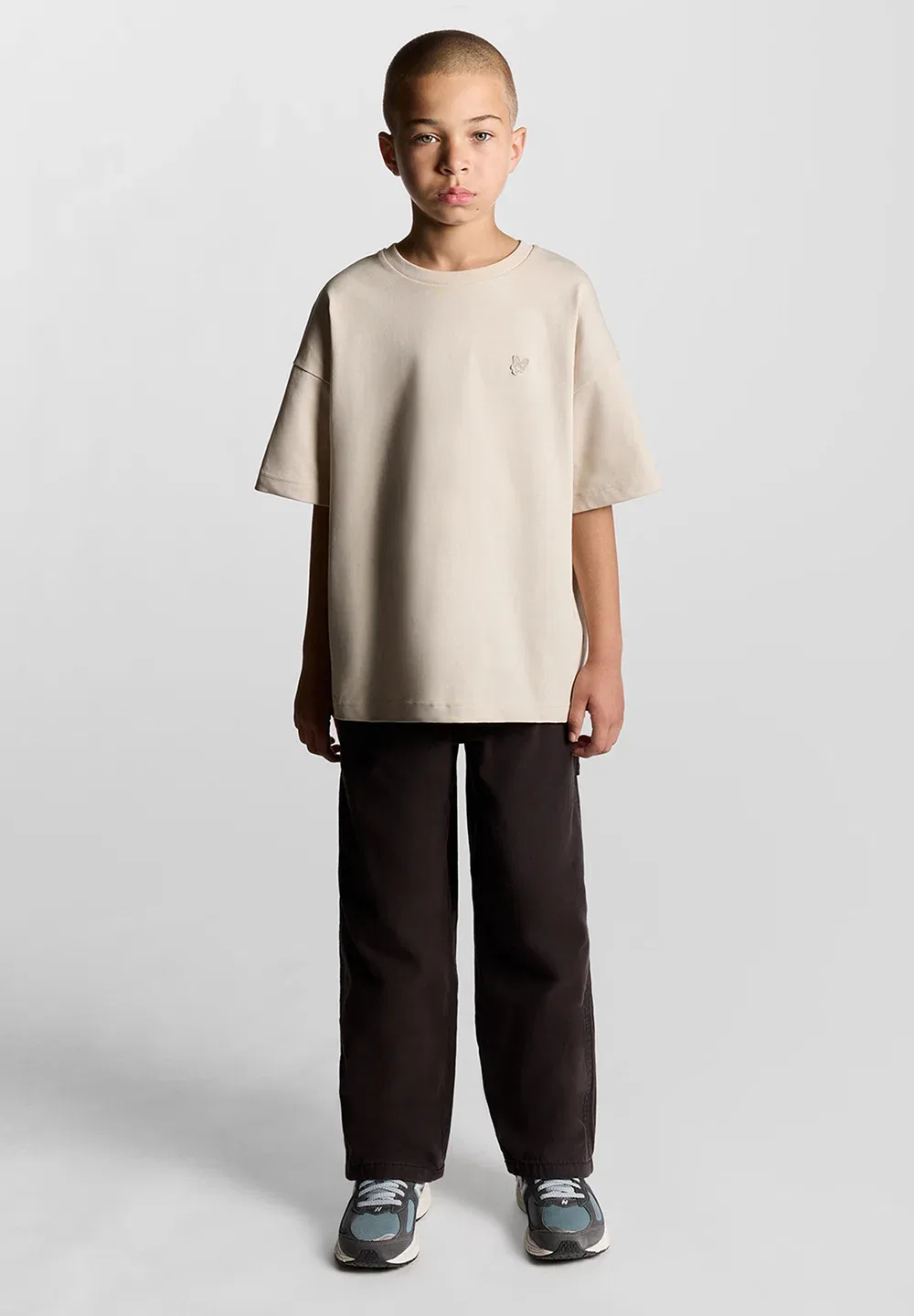 Простая футболка Lyle & Scott, W Putty