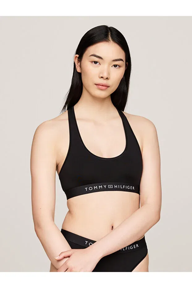 Женская бралетте без поролона Tommy Hilfiger, Black — фото 3