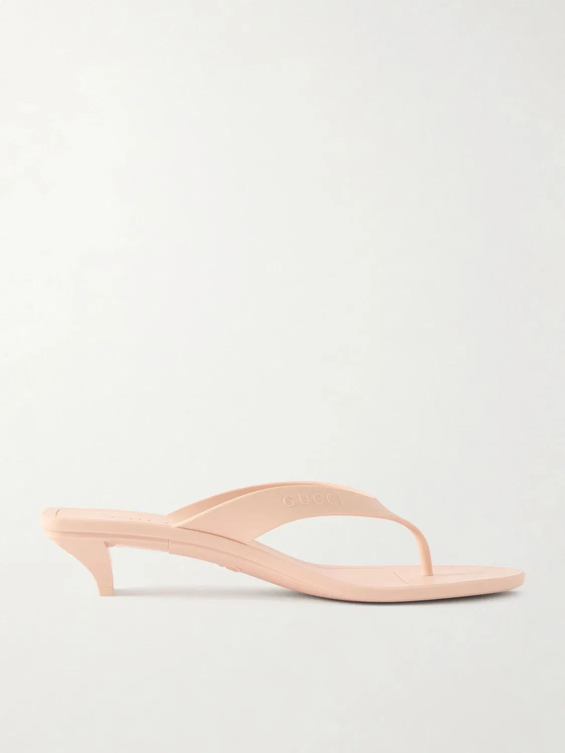 Резиновые сандалии GUCCI, розовый