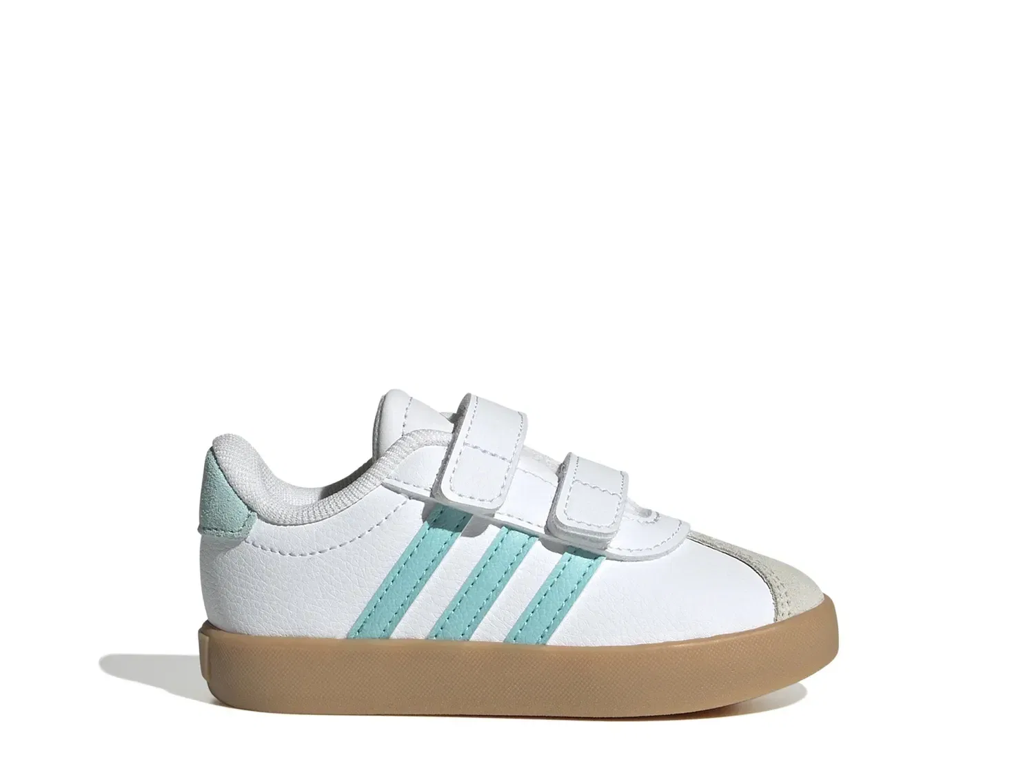 Кроссовки VL Court 3.0, adidas, бело-синие — фото 3
