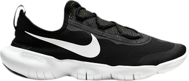 

Кроссовки Nike Free RN 5.0 2020 GS 'Black White', черный