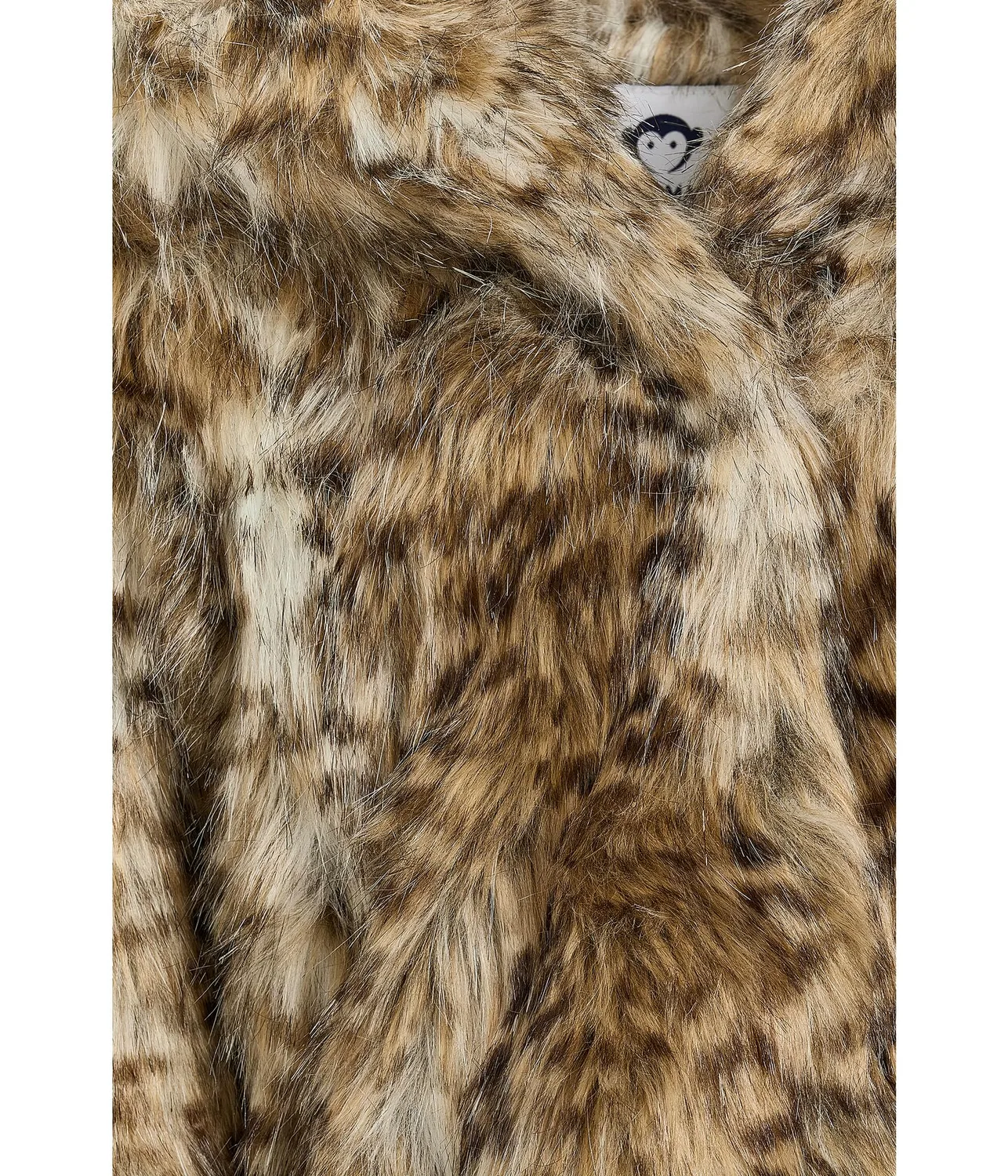 Пальто из искусственного меха Cleo Faux Fur Coat (для малышей, маленьких и больших детей) Appaman Kids, Leopard — фото 3