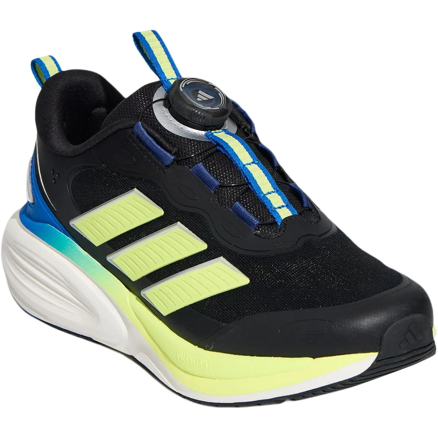 Кроссовки для бега детские PLAYCUSH, Adidas, Black/Yellow — фото 4
