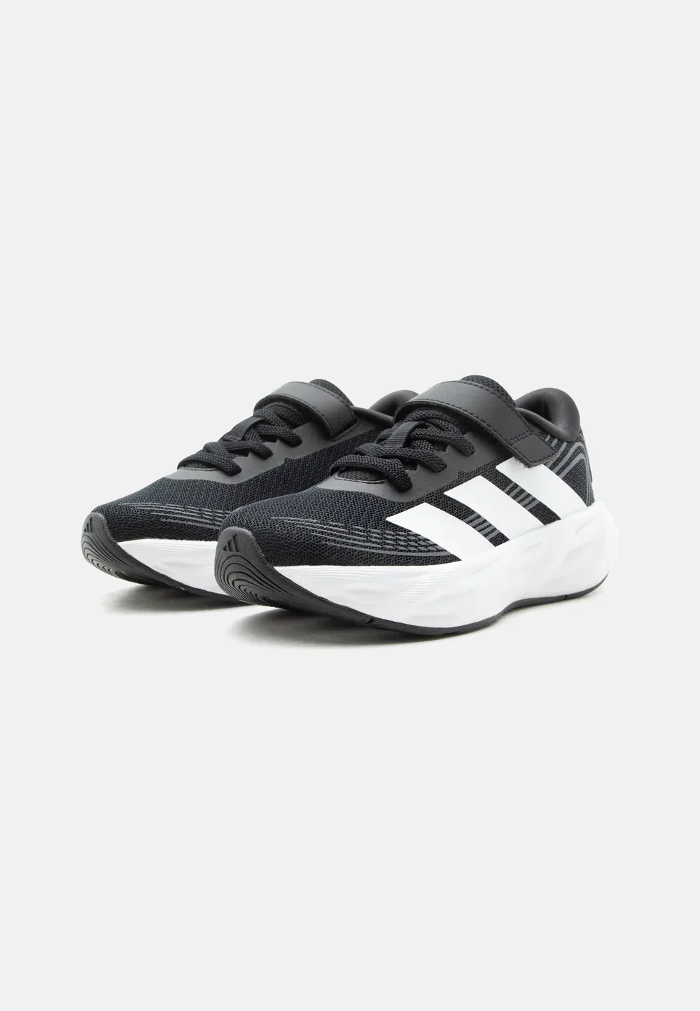 Кроссовки Galaxy 8 EL C унисекс для бега по улицам Adidas Performance, Core Black/Footwear White/Carbon — фото 2