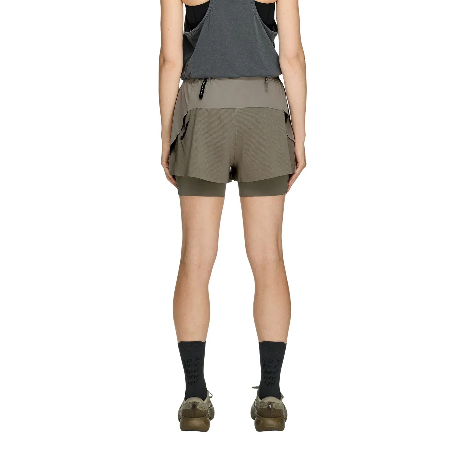 Женские шорты Song For the Mute 2in1 Shorts Asia Sizing 'Putty Beige' adidas, Putty Beige — фото 3