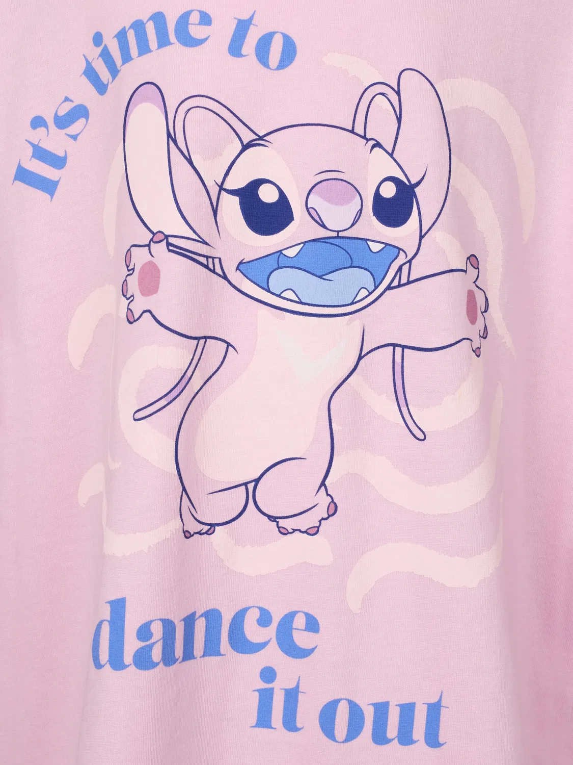 Детский лонгслив Stitch, цвет Rose Gold — фото 3