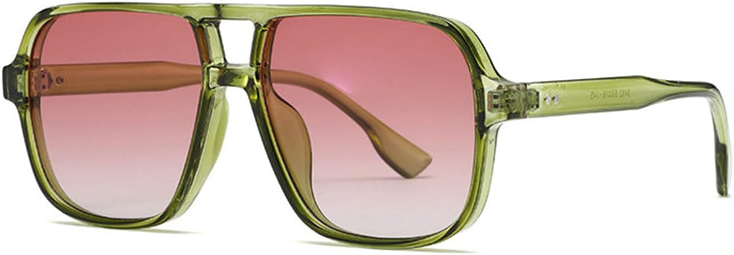 

Солнцезащитные очки Willochra в стиле ретро, ​​квадратные, для женщин и мужчин, винтажные, увеличенного размера, в стиле «пилот», модные солнцезащитные очки 70-х годов, дизайнерские, с защитой от УФ-излучения UV400, C3