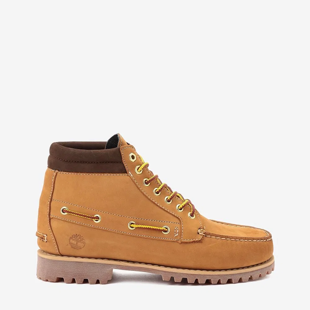 Мужские ботинки Timberland из натуральной нубуковой кожи средней толщины, Wheat — фото 2