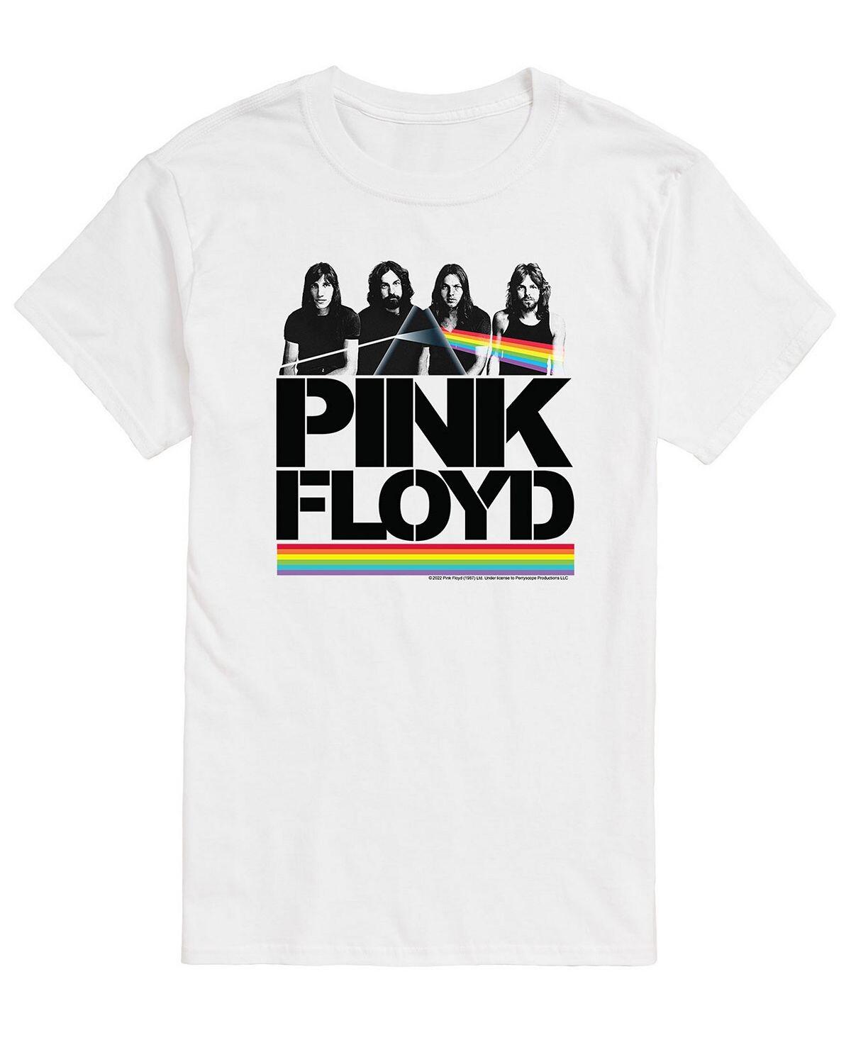 

Мужская футболка pink floyd AIRWAVES, белый