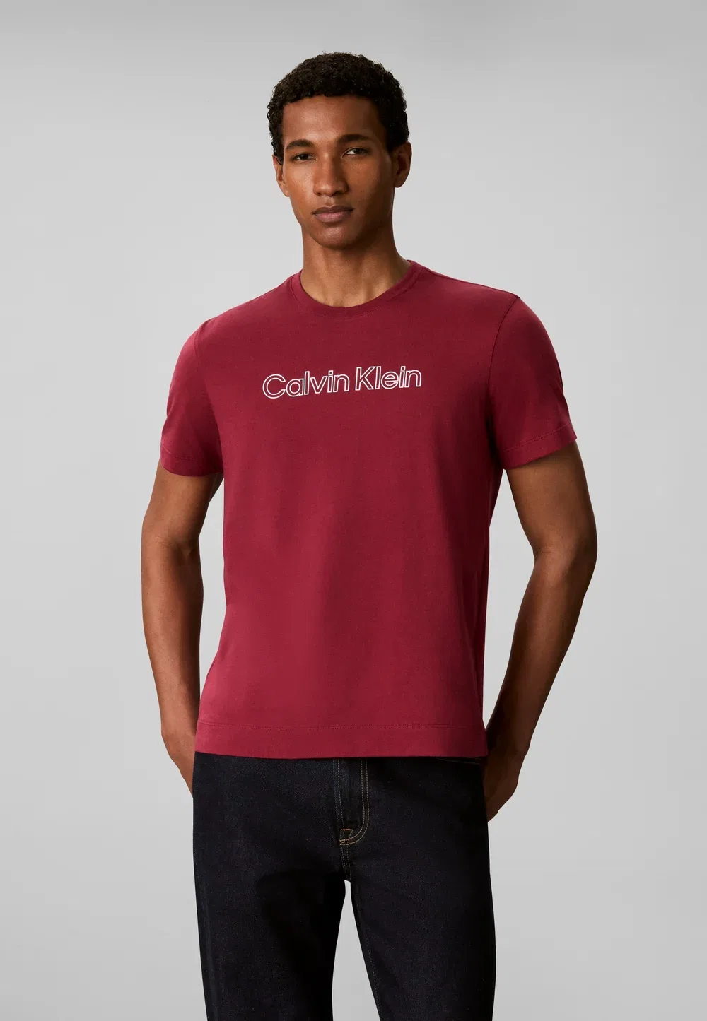 Футболка унисекс с графическим логотипом Calvin Klein, Rhododendron