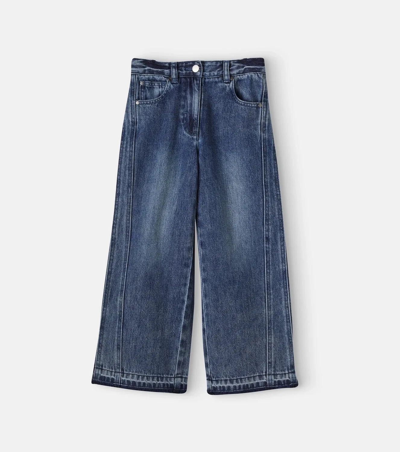 Прямые джинсы Stella Mccartney Kids, синий