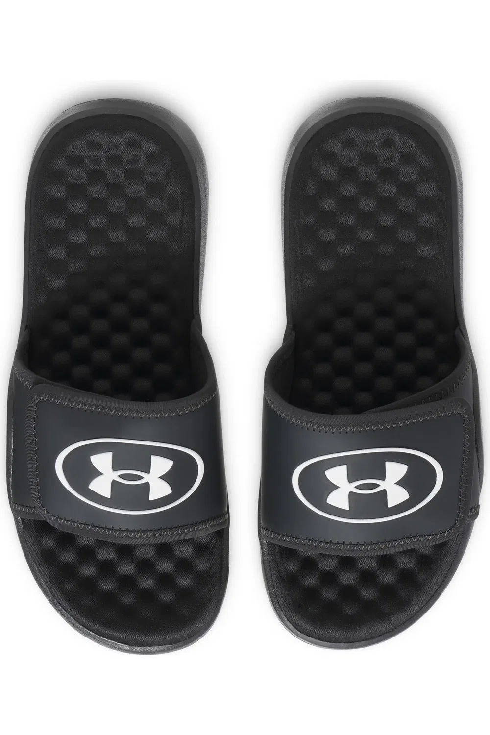 Сандалии детские с регулируемым ремешком Ignite Pro 8 Slide Under Armour, 001 черный — фото 3