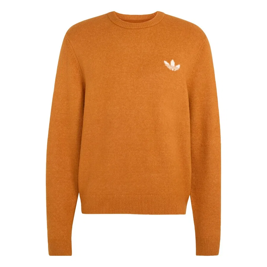 Свитер ADIDAS ORIGINALS 'Trefoils Essentials' цвета охры