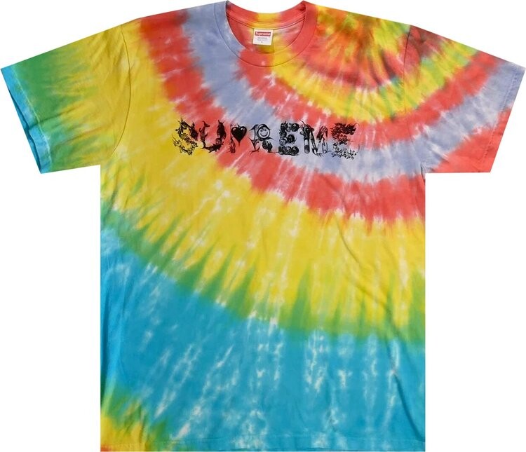 

Футболка Supreme Morph Tee 'Tie Dye', разноцветный, Желтый, Футболка Supreme Morph Tee 'Tie Dye', разноцветный