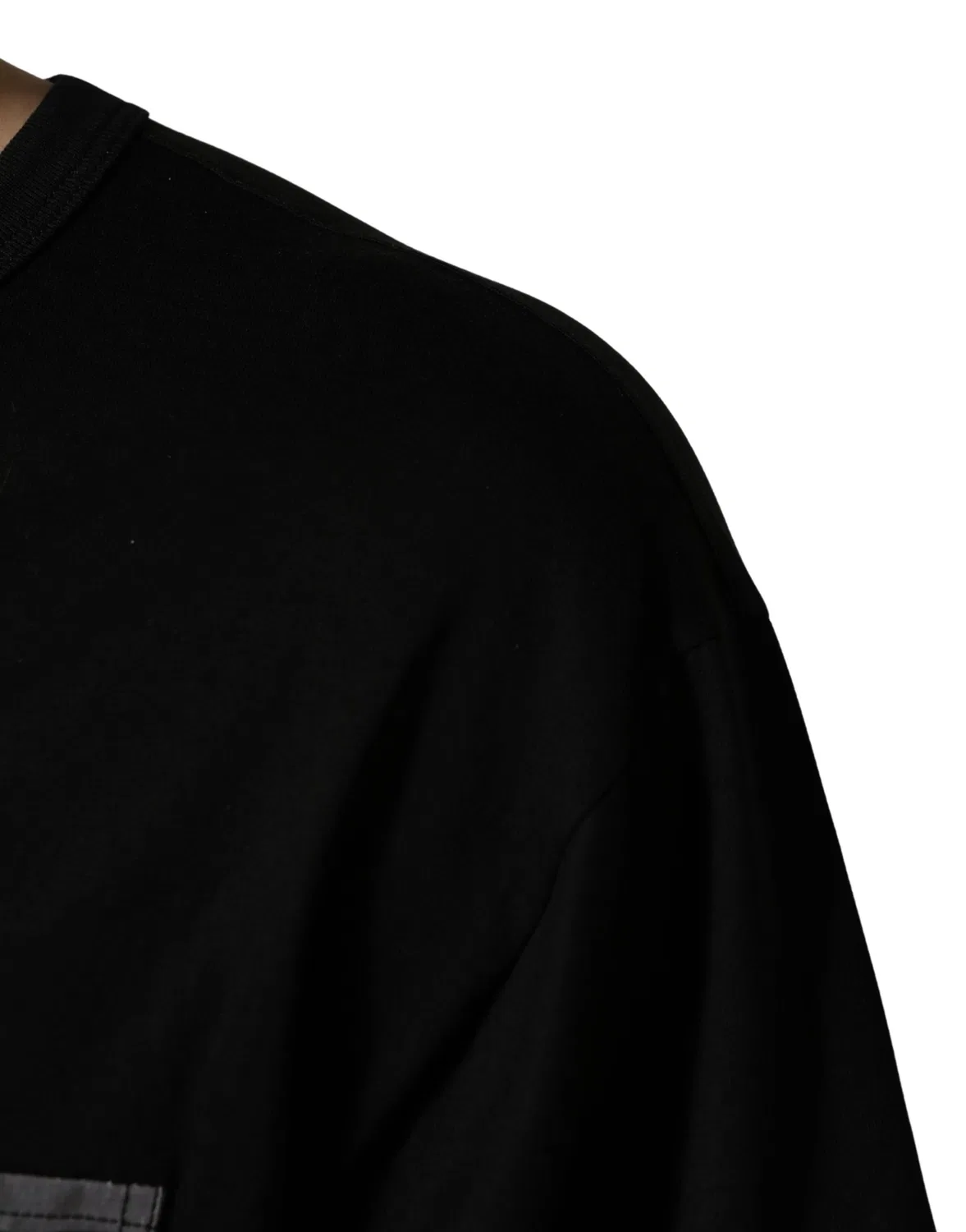 Мужская футболка с принтом Black Camouflage Pocket Oversized Dolce & Gabbana, Black