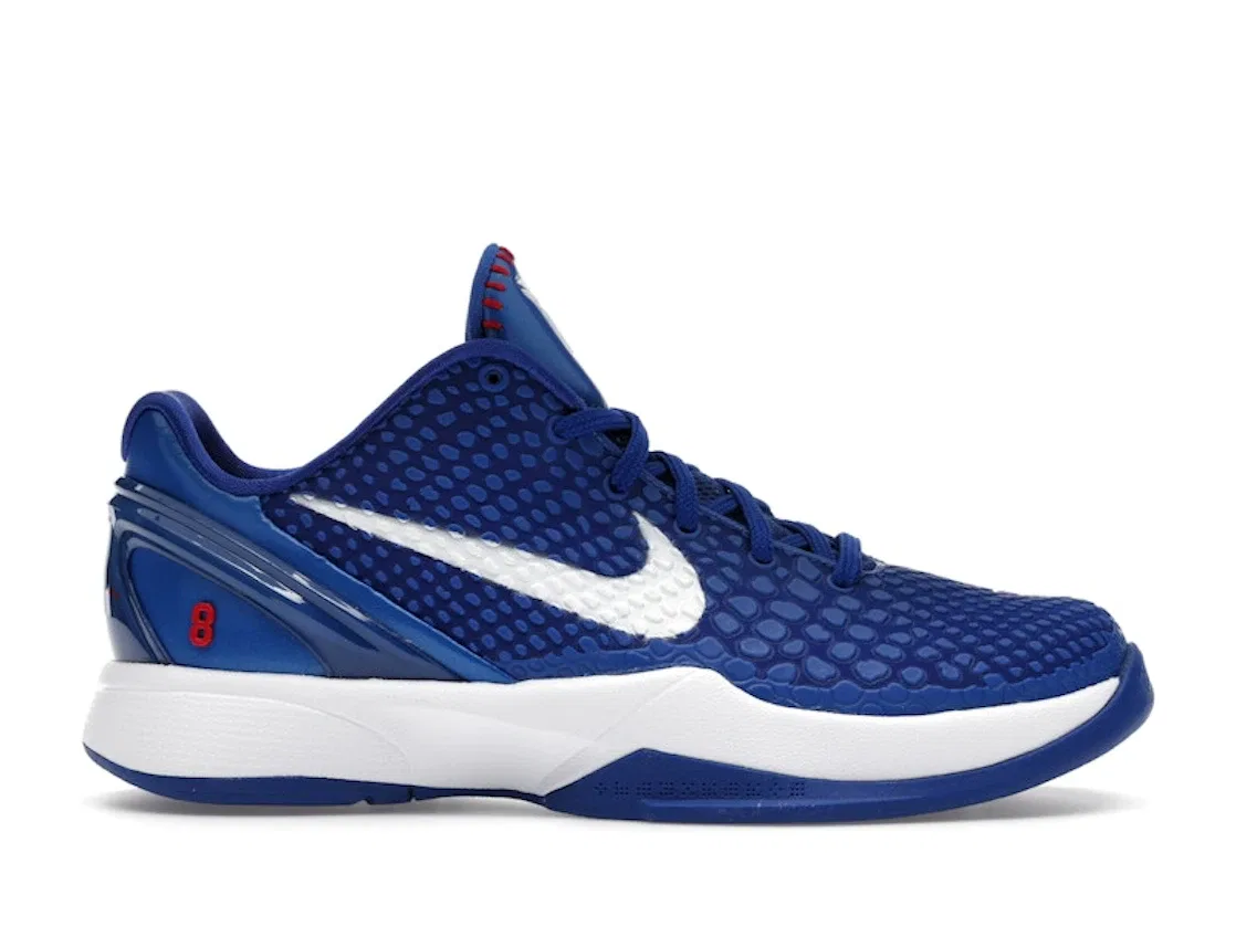 Детские кроссовки для баскетбола Nike Kobe 6, Game Royal/White/University Red