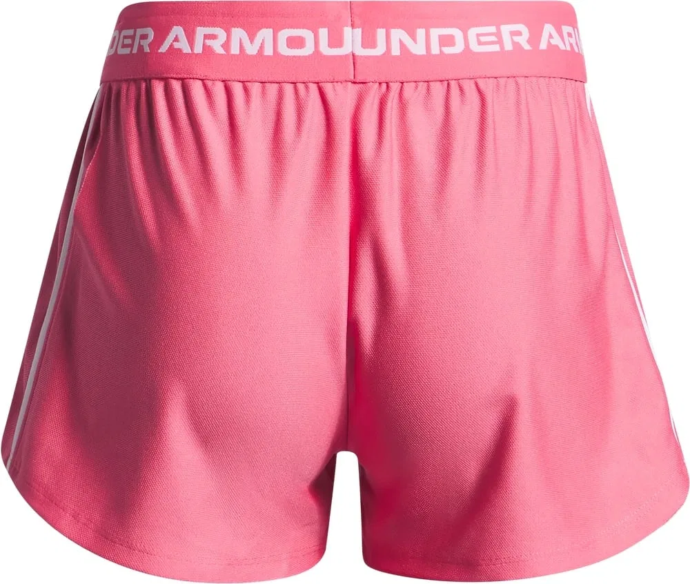 Шорты спортивные с принтом Tech G Play Up Shorts Under Armour, розовый — фото 2