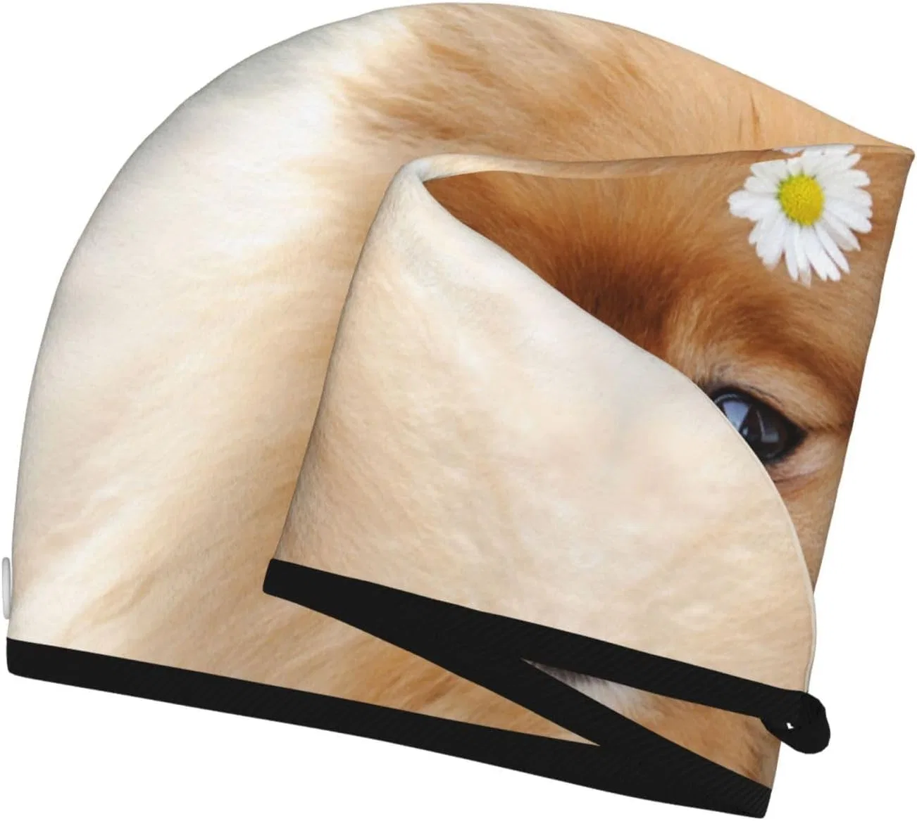 Супервпитывающая шапочка для волос Pomeranian Dog, Coral Velvet Opsrey — фото 3