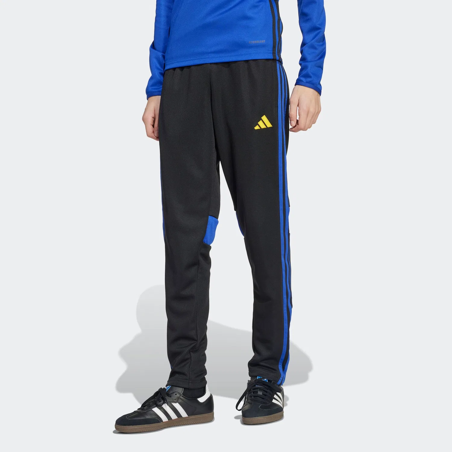 Спортивные брюки Adidas Performance Tapered Workout Pants Tiro 25 Essentials, синий — фото 2
