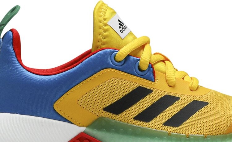 Кроссовки Adidas LEGO x Sport J 'Equipment Yellow', желтый — фото 3