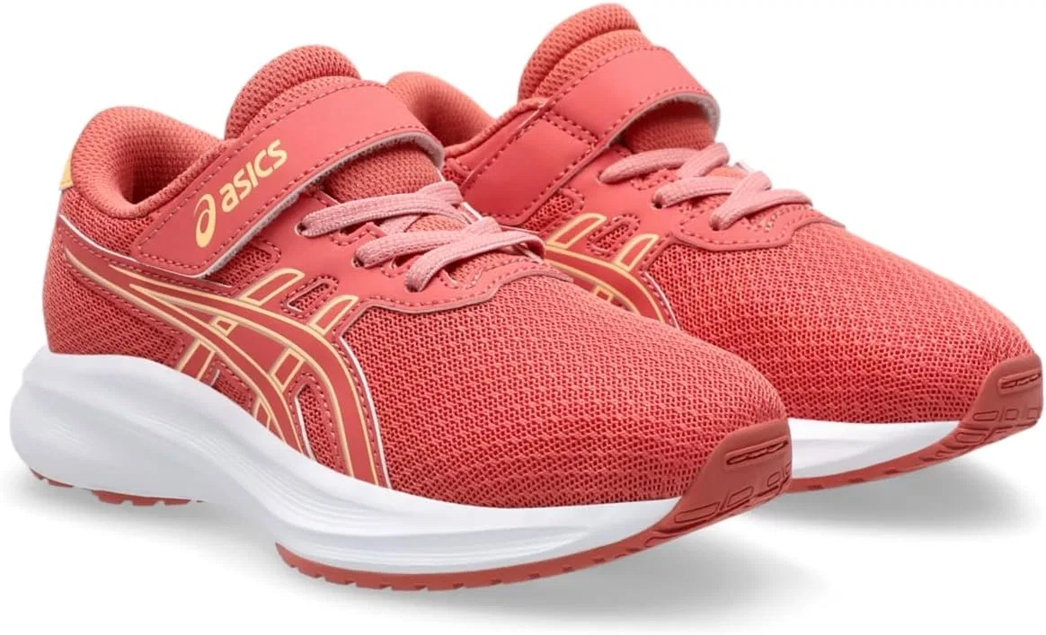Детские беговые кроссовки для мальчиков PRE Excite 11 PS ASICS, Dark Pink Clay/Orange Glow — фото 2