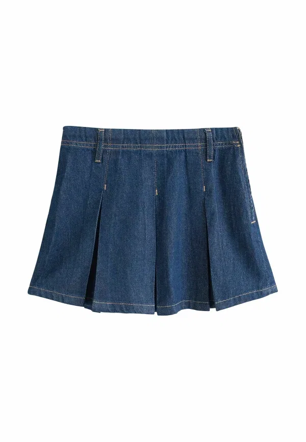 Юбка джинсовая Pleated Denim Skirt Next, Dark Wash