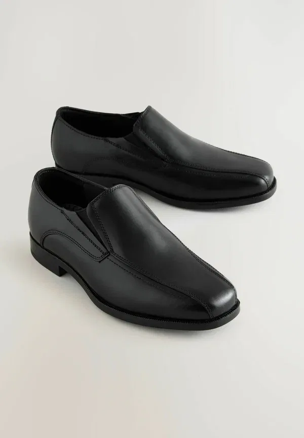 Туфли кожаные Regular fit - loafer school - slip-ons Next, черный — фото 2