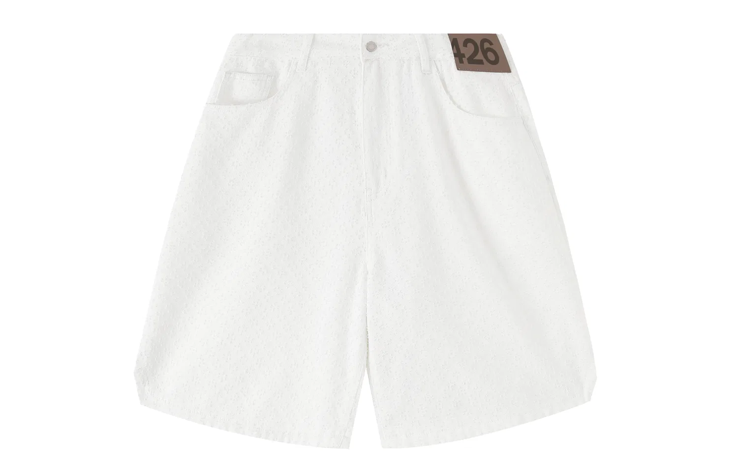 Детские джинсовые шорты F426, White