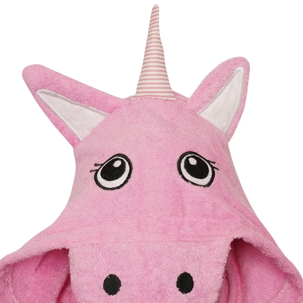 Хлопковый халат с принтом Unicorn Head Keanu, Pink — фото 2