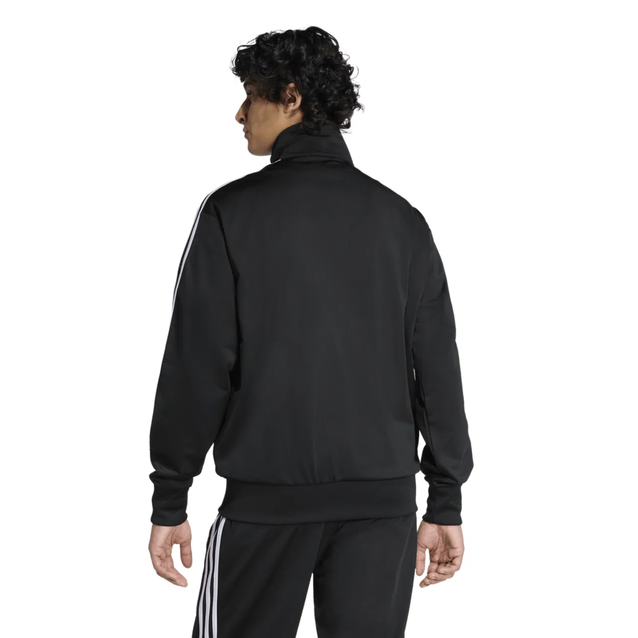 Мужская куртка Firebird Track Top Adidas, черный/белый — фото 2