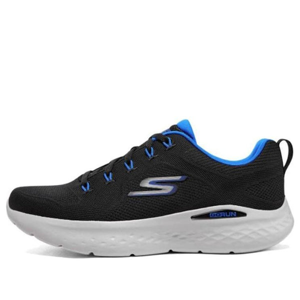 

Кроссовки go run lite 'black blue' Skechers, черный