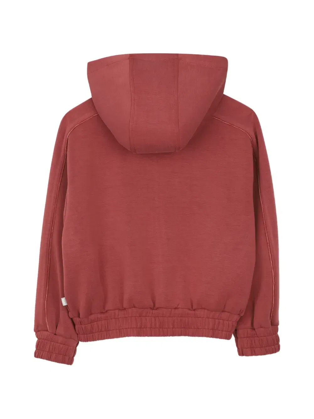 Худи на молнии Boss Kidswear, красный — фото 2