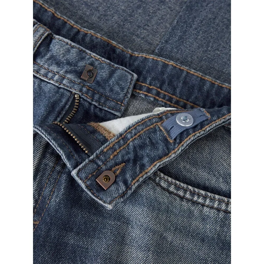 Детские джинсы свободного кроя с регулируемой талией Ryan Loose Fit 5760 Name it, Blue — фото 3