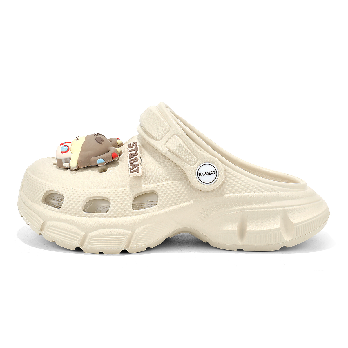 

Легкие детские сандалии с амортизацией Anti Kick Rebound для подростков ST&SAT KIDS, бежевый