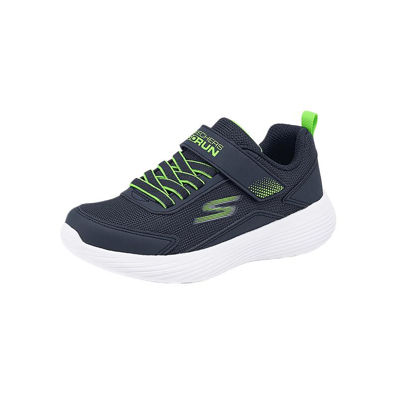 Износостойкие низкие детские кроссовки для повседневной жизни Skechers Kids, синий — фото 2
